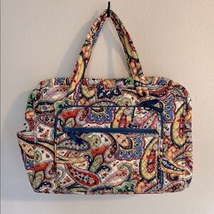Vera Bradley Paisley Travel Bag